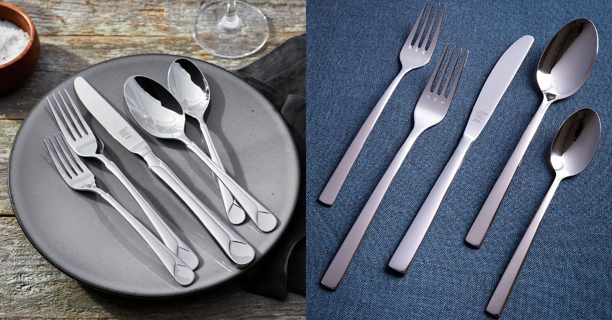 Real on sale silver cutlery